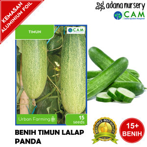 Benih / Biji Timun Lalap - Panda - Berkualitas - Repack 15 Seeds