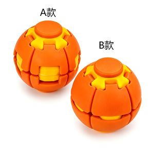 3d Printed press-and-rotate fidget spinner press-and-rotate stress-relief ball spinning ball finger spinner stress-relief spinning ball