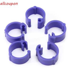 LIVELYN 100 Pcs Colorful Bird Animal Leg Band Rings Clip Poultry