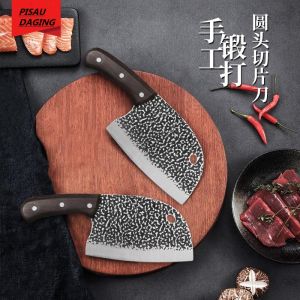 ALIA Pisau Daging Stainless Praktis Multifungsi Pisau Dapur Cincang Tajam Golok Daging