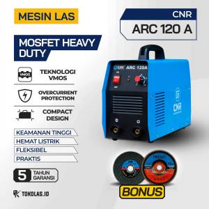 Mesin Travo Trafo Las MMA Stick Inverter Welding CNR ARC 120 A Ampere 900 Watt VMOS MOSFET Heavy Duty Hemat Listrik