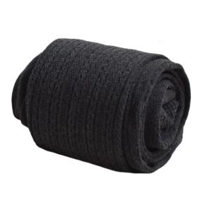 Thickened Cotton Leggings High Stretch Winter Tights Cable Knit Textured Design Soft Warm Thermal Pantyhose for Women