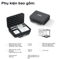 Máy pha cà phê cầm tay chuyên nghiệp Espresso 3 trong 1, dùng pin có thể pha cả nóng và lạnh. Thương hiệu Mỹ cao cấp HiBREW - H4C. HÀNG CHÍNH HÃNG. 
