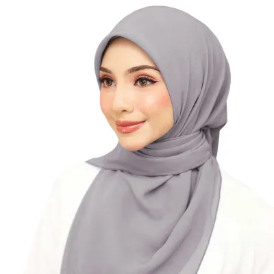 Cotton Voile Bawal Bidang 50 ( Alya Apparels Breathable Basic Tudung Bawal / Square Hijab Shawl )