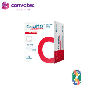 [1 Piece] 422567 ConvaMax Superabsorber 10cm x 10cm Convatec