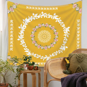 Hantar dari gudang tempatanTapestry European and American style background cloth ins Bohemian tapestry decorative hanging cloth mandala tapestry