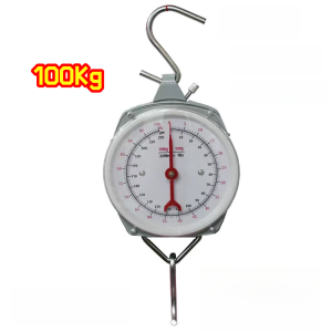 High-Quality Durable Hanging Scale 100kg/200kg with Free Pair of Hooks for Kitchen Weighing
