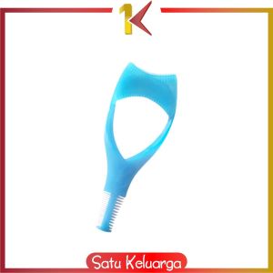 SK-K172 Alat Bantu Aplikator Maskara 3 IN 1 Eyelash Template Cetakan Maskara Helper Make Up Mata