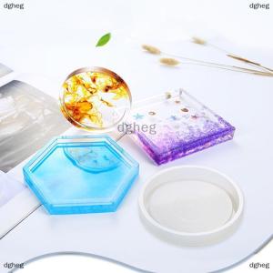 [COD] dgheg Coaster Resin Silicone Cup Mat Pad Mold Jewelry Making Epoxy Mould Tool Craft