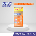 HAPPY Baby Pants Diapers XXXL 48 + 6 pieces. 