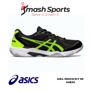 Asics Gel Rocket 10 Men Indoor Court Shoes (1071A054-108) BLACK/CARRIER GREY
