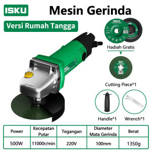 ISKU Mesin Gerinda Tangan 850W Angle Grinder Multifunction/Hand Grinding Machine Angle Grinder 850W