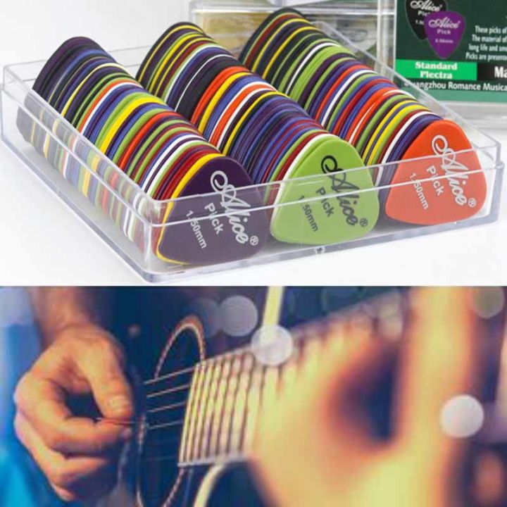 ABS Guitar Pick Acoustic Picks Alice 304050pcs Folk Pop New Lazada