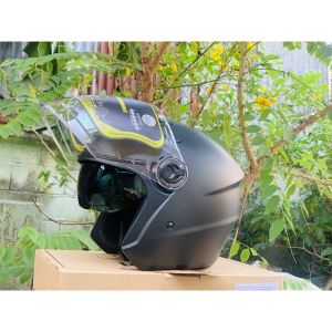 Mũ bảo hiểm 3/4 2 kính cao cấp M268- Nón bảo hiểm Royal M268 2 kính chính hãngnhiều mẫu tem bảo hành 12 tháng