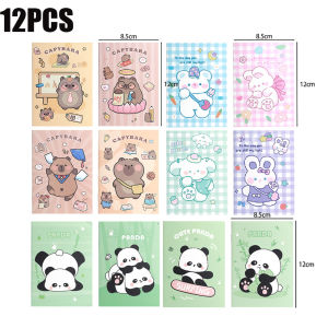 สมุดโน๊ตขนาดเล็กแพนด้ากระเป๋าหนังสือแบบพกพาขนาดเล็กเครื่องเขียนรางวัลเล็กๆร้านค้าออนไลน์ของขวัญจากร้าน Xzxinzhan】12เล่ม