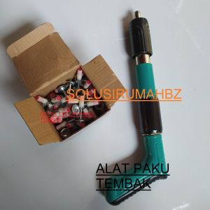 PAKU TEMBAK 33CM MINI PILIH ALAT REFILL MODEL TABUNG PANJANG TOOLS NAIL GUN MESIN PAKU BETON POWER TOOL TOOL GUN