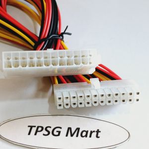 Cáp nối dài nguồn 24 Pin / Cáp dài 30Cm (Chuẩn nguồn ATX)