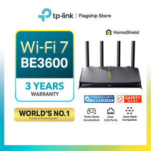 TP-Link Wifi 7 Tri-Band Gaming Router | EasyMesh | MLO | Booster | 10 Gbps | Archer GE800/Archer BE800/Archer BE550 Pro/Archer GE550/Archer BE600/Archer BE900/