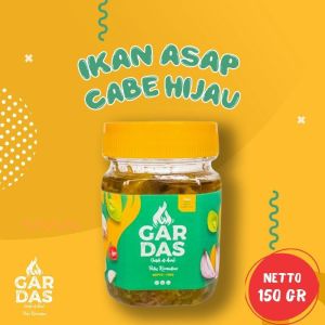 SAMBAL IKAN ASAP CABE HIJAU 150GR | LAUK DAN SAMBAL
