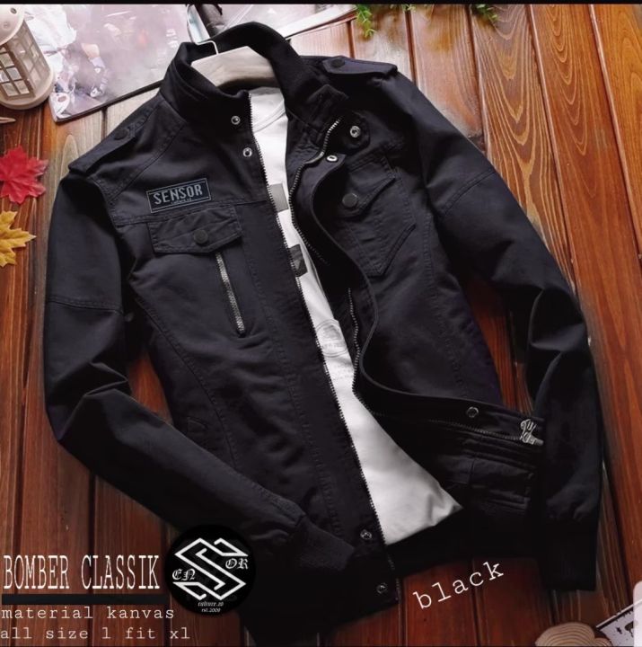 Jaket Bomber Clasik / Jaket Bomber Pria / Jaket Pria Terbaru 2020