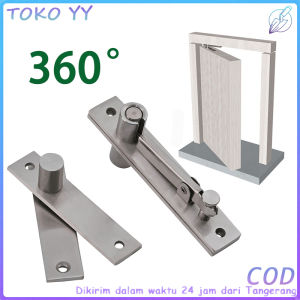 Engsel Pivot Atas Dan Bawah /Engsel Pintu Ayun Thicken Stainless/ Untuk Lantai Pintu Rumah Kayu Tanam Swing