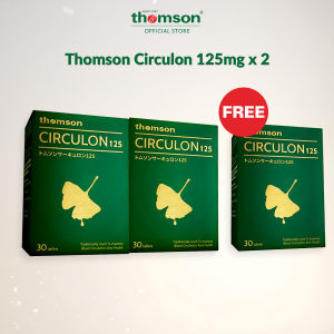 (Buy 2 Free 1)Thomson Circulon 125mg (30 tablets x 2) - Promote blood circulation