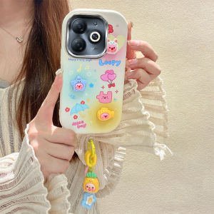 For TRANSSION INFINIX SMART7 (X6515) TECNO SPARK GO 2023 POP7 Cartoon Fashion 3D Full-Cover Electroplated Phone Case Cover手机 卡通时尚3D 全包电镀手机壳套 FUNIANQI