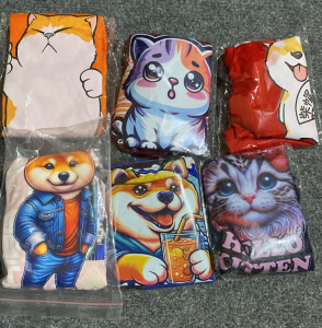 baju kucing anjing kelinci monyet lucu murah aksesoris hewan kecil - motif HELLO KITTEN WAWOYE