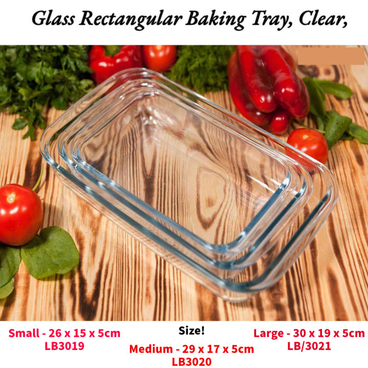 Glass lasagna clearance pan