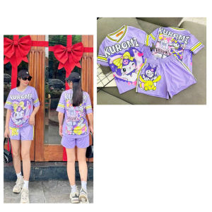 11-68kg LABUBU + bộ đùi thể thao bé gái thun lạnh 3D loại 1 mềm mịn bền đẹp siêu cưng 110