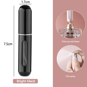 ขวดน้ำหอมรีฟิลพกพา 5ml (ซิลิโคน+ป้องกันการรั่วไหล) | แบบมินิกระเป๋าเล็ก ส่งฟรี