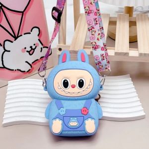 TAS SELEMPANG MINI LABUBU ANAK-ANAK/ DOMPET KOIN & HP - zansenShop