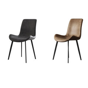 Dining Table Chair Combination Rotating Round Table with Turntable Solid Wood Small Apartment