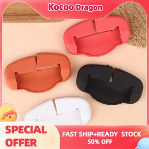 Kocoo 2Pcs Seat Belt Buckle Cover Anti-Scratch Rubber Car Seat Buckle Protector Clip Protection Cover Universal For SUV Sedan