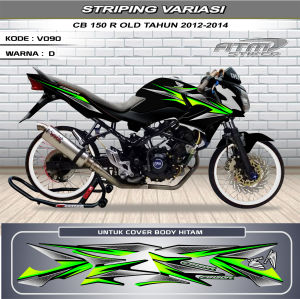Stiker Striping variasi cb 150 r lama 2012-2014
