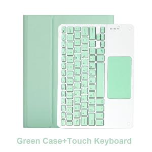 Paket Keyboard Wireless 2in1 Macaron Color Cases - Universal Keyboard Wireless For iPad 7/8/9 Air 1/2/3 Air 4/5
