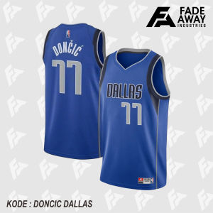 JERSEY BASKET LUKA DONCIC #77 DALLAS BIRU