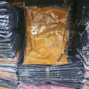 Zain - Hijab Instan Madani 03 Full Plisket Variasi Renda Prada Gold Keliling High Quality