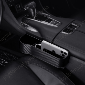 [ READY STOCK ] Car Seat Gap Filler Organizer Multifunctional Seat Gap Storage Box with Cup Holder  Car Seat Side Pocket