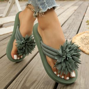 [Free Shipping] 2026 Solid Color Design.Casual And Fashionable Flat Sandals Comfortable To Wear