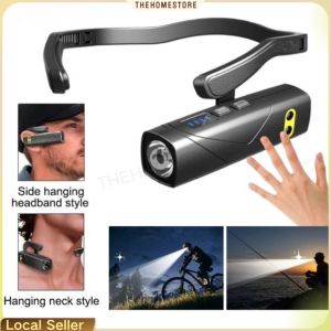 Lightweight Headlight Lampu Depan Sensor Gerakan Lampu LED Cangkuk Telinga Mudah Alih Sangat Terang Lampu Depan Boleh Dicas Semula