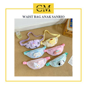 WAIST BAG ANAK SANRIO / SLING BAG SANRIO / SANRIO WAIST BAG / TAS SELEMPANG TAS PINGGANG ANAK SANRIO