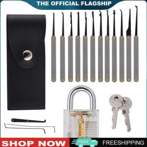 [HOSHIN]ชุดเครื่องมือฝึกเปิดล็อค 17 ชิ้น สำหรับล็อคดิจิตอลประตู ฝึกฝนและเรียนรู้การปลดล็อคล็อคอย่างมืออาชีพ
