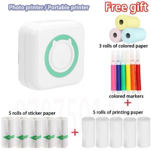 【FREE GIFT】A6 Waybill Printer High Speed USB Portable Thermal Printer 80mm Label Printer Sticker Printer Machine Thermal printer air Waybill Barcode Shipping Label bluetooth usb consignment note stickers