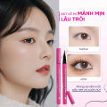 Mira True Lasting Eyeliner Waterproof NL322 viết kẻ mí mắt nước màu đen tuyền  không lem không trôi rất dễ tẩy trang 0.8ml. 