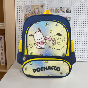 33cm kuromi bag Cinnamoroll Kids Schoolbag Large Capacity Cute Melody Lightweight Load Reducing Schoolbag Shoulder Backpack