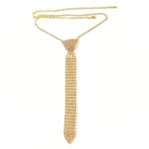 Cà Vạt vòng cổ với Rhinestone toàn bộ bắt mắt cho Câu lạc bộ lễ hội âm nhạc lễ hội cho thấy mát mẻ trước khi gắn cà vạt