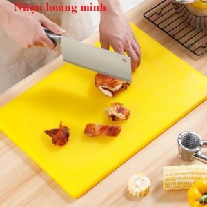 thớt nhưa thớt nhà hàng thớt gia đình 30x40x3cm. nhưa PE nguyên khối chặt thái thịt gà thịt lợn bảo hành 1 năm nếu vỡ