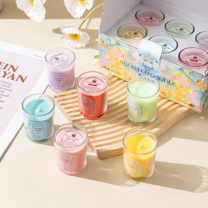 DOPAMINE Scented Candle Home Fragrance Souvenir Wedding Gift Bath And Gift Set Soy Canlde GIRLS