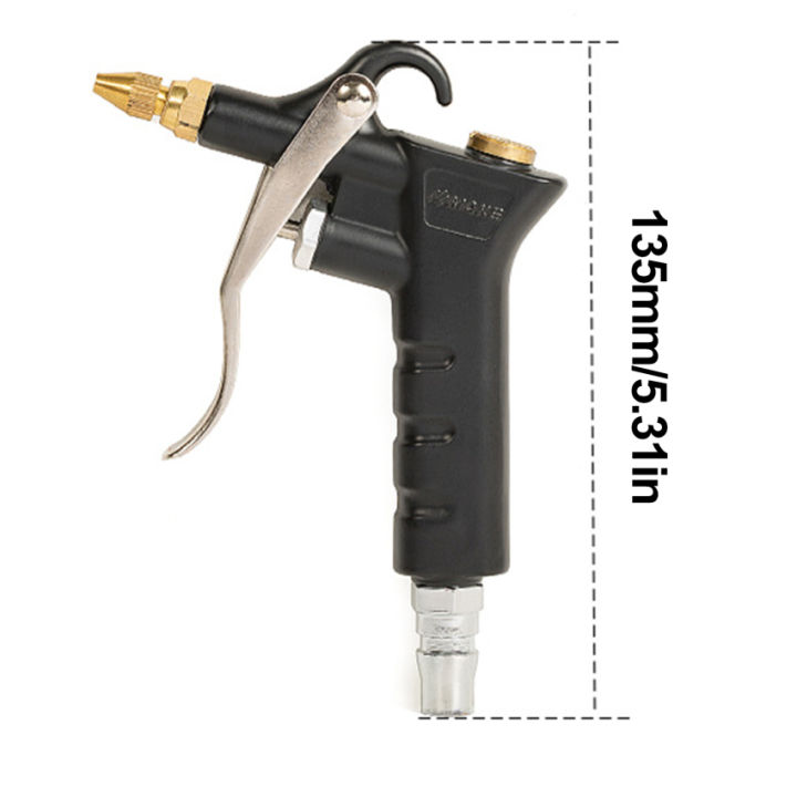 Air compressor dust collector blowing long nozzle pneumatic dust